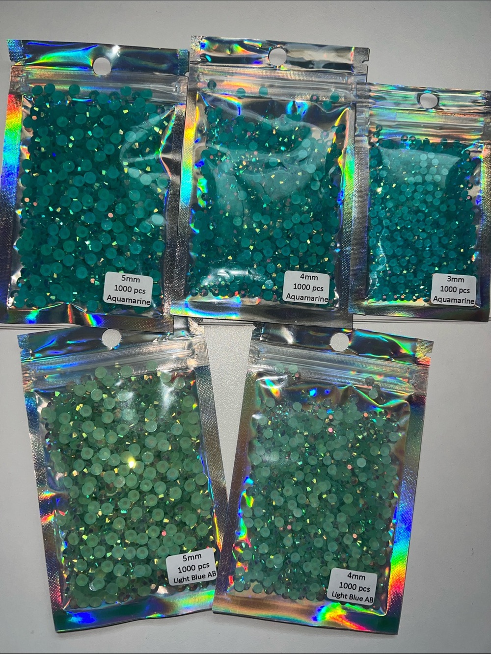 Assorted Colors Rhinestone Gems - Picture 3 of 6